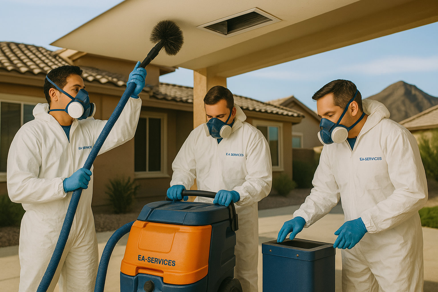 Professional air duct cleaning service in Camelback East Phoenix, Arizona